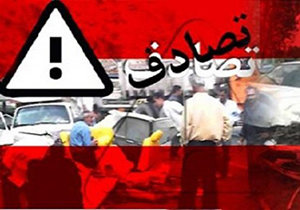 دو حادثه تصادف در قوچان و اردبیل