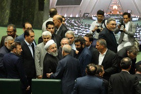 جلسه مجلس برای بررسی صلاحیت چهار وزیر پیشنهادی دولت