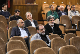مجتبی رحماندوست در مراسم یادبود ناصر ایرانی