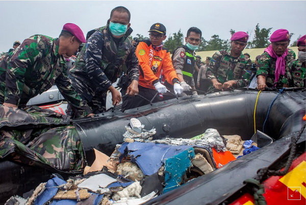 احتمال کشف لاشه هواپیمای حادثه‌دیده اندونزی قوت گرفت