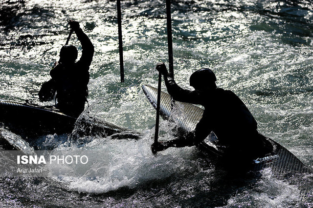 مسابقات قایقرانی اسلالوم آب‌های خروشان جوانان آسیا - کرج