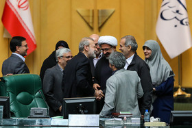 علی لاریجانی در جلسه علنی مجلس شورای اسلامی