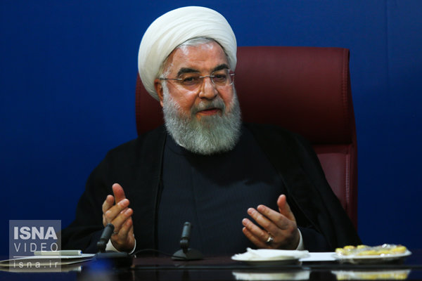 ویدئو / انتقاد روحانی از صداوسیما برای پوشش کمرنگ پیروزیهای حقوقی ایران Rouani.jpg