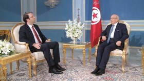 السبسی: نخست‌وزیر تونس باید به مقام ریاست‌جمهوری احترام بگذارد