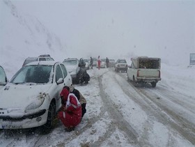 ترافیک سنگین در هراز/ بازگشایی جاده چالوس تا ساعاتی دیگر