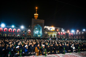 مراسم شام غریبان امام رضا(ع) در مشهد