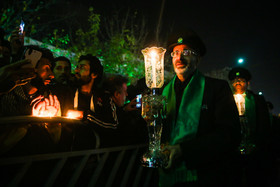 مراسم شام غریبان امام رضا(ع) در مشهد