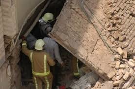 مرگ یک نفر بر اثر ریزش دیوار در زواره اصفهان