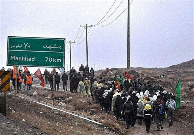 ۴۵۰۰ زائر پیاده در دهه کرامت عازم مشهد می‌شوند