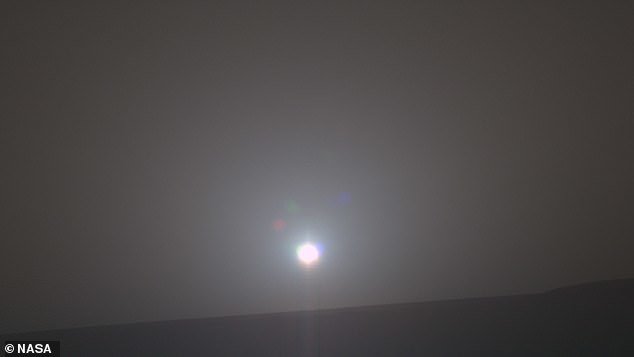 تولید یک سمفونی از طلوع خورشید در مریخ
