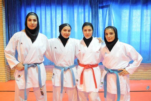 کومیته بانوان ایران در انتظار برنز جهانی کاراته
