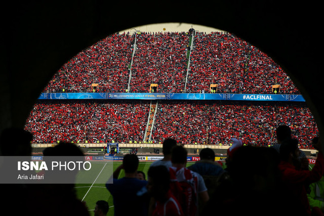 استادیوم آزادی پیش از دیدار نهایی جام باشگاه‌های آسیا
