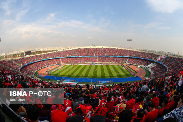 فقط طبقه اول ورزشگاه آزادی آماده شد! فقط طبقه اول ورزشگاه آزادی آماده شد!