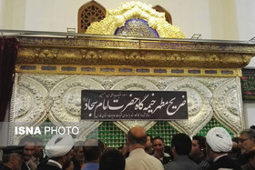 تکمیل نیم ضریح خیمه گاه امام سجاد(ع) در شیراز