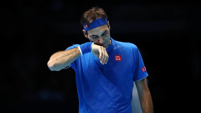 عصبانیت فدرر در شروع مسابقات فینال تور ATP  لندن