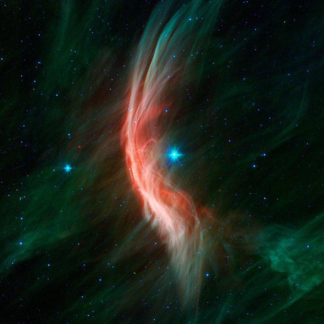 تصویری باشکوه از یک ستاره غول پیکر