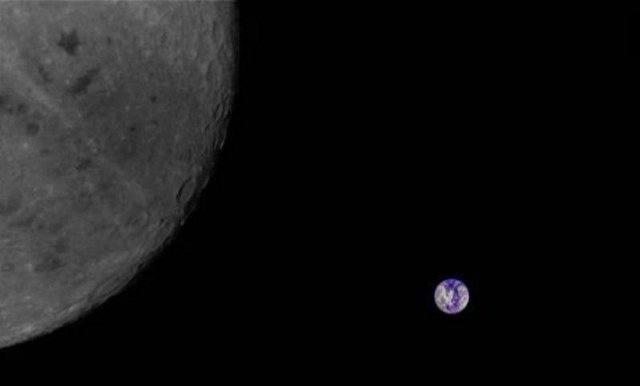 تصویر ماهواره چینی از سمت پنهان ماه