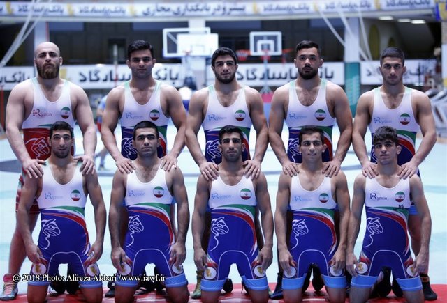 تیم ملی کشتی آزاد زیر 23 سال ایران