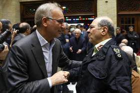 مراسم ترحیم سید تقی نوربخش مدیرعامل سازمان تامین اجتماعی