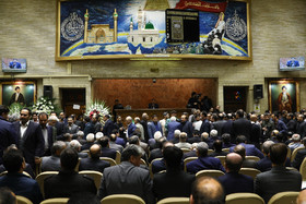 مراسم ترحیم سید تقی نوربخش مدیرعامل سازمان تامین اجتماعی