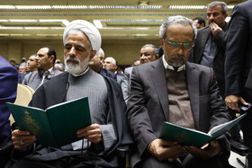 مراسم ترحیم سید تقی نوربخش مدیرعامل سازمان تامین اجتماعی