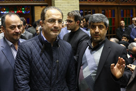 مراسم ترحیم سید تقی نوربخش مدیرعامل سازمان تامین اجتماعی