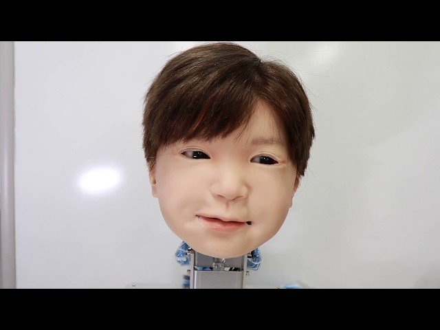 کودک-ربات اندرویدی ژاپنی با توانایی ابراز احساسات!+فیلم