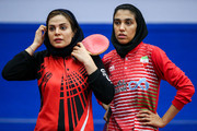 شکست تیم‌های دوبل تنیس روی میز زنان ایران در مسابقات قطر