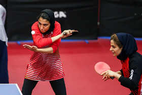 حذف تیم‌های دوبل پینگ‌پنگ زنان ایران از قهرمانی آسیا