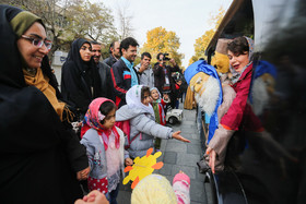 شادپیمایی کودکان همدانی در مرکز شهر همدان