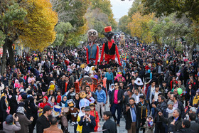 شادپیمایی کودکان همدانی در مرکز شهر همدان