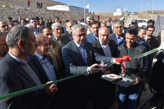 افتتاح شبکه آبیاری سد "قیقاج" در آذربایجان‌غربی با حضور وزیر نیرو
