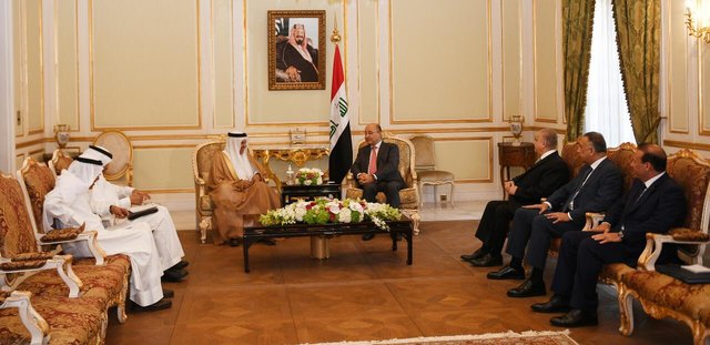 برهم صالح امیدوار به روابط پیشرفته‌تر عراق با کشورهای حوزه خلیج فارس