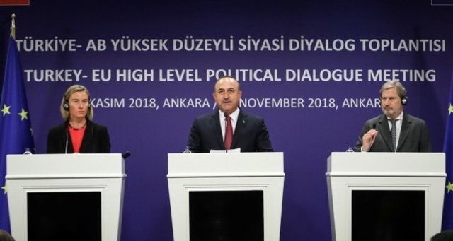 مذاکرات چاووش اوغلو با مقامات اتحادیه اروپا درباره خاشقجی، عضویت ترکیه و سازمان فتو