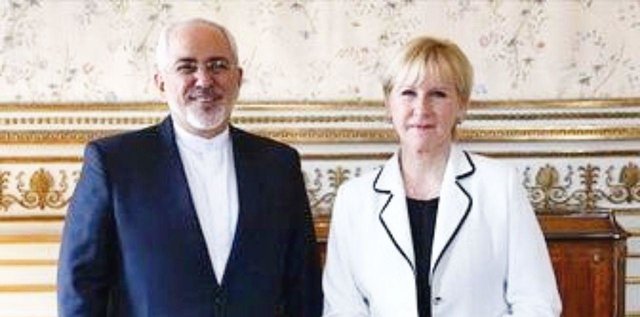 گفت‌وگوی وزیر خارجه سوئد با ظریف درباره دور جدید مذاکرات صلح یمن  