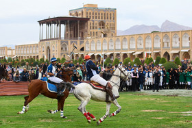 مسابقات چوگان در میدان نقش جهان به مناسبت روز اصفهان