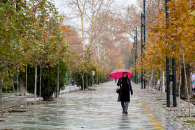 حال خوب پاییز تهران خیابان ولیعصر پارک ملت 