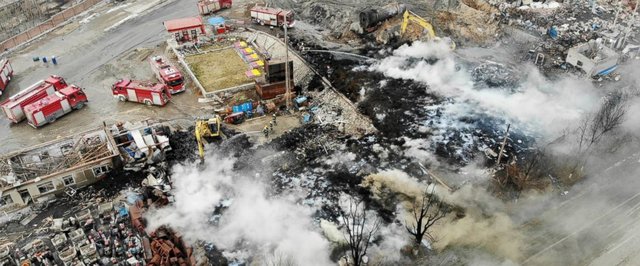 ۴۲ مجروح در حادثه انفجار ساختمان در شمال ژاپن 