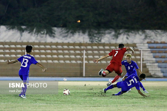 برتری فوتبال هفت نفره ایران برابر تایلند
