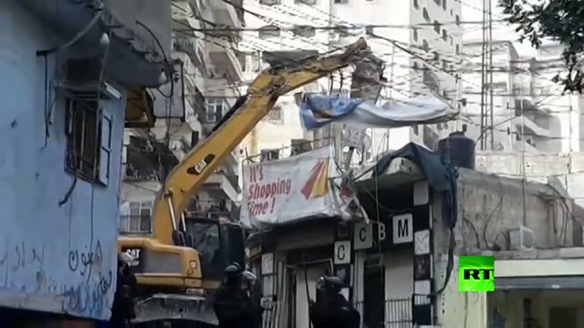 تخریب ۱۰ ساختمان تجاری در قدس اشغالی توسط رژیم صهیونیستی تخریب ۱۰ ساختمان تجاری در قدس اشغالی توسط رژیم صهیونیستی