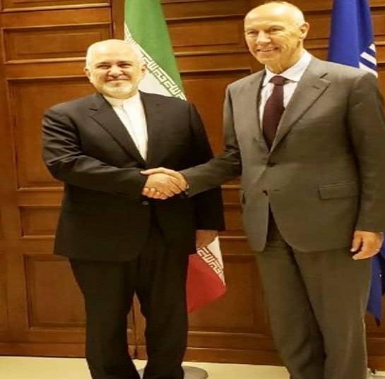  رایزنی ظریف با مدیر کل سازمان جهانی مالکیت معنوی
