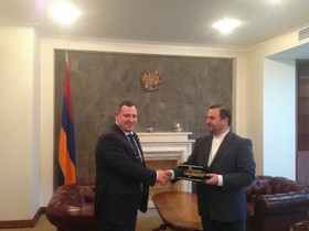 دیدار رئیس کمیته بازپرسی ارمنستان با معاون سازمان بازرسی ایران