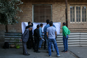 بررسی و مطالعه اولین نقشه تفکیک اراضی منطقه ده ونک توسط ساکنان و فعالان اجتماعی