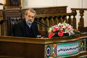 نشست خبری علی لاریجانی رئیس مجلس