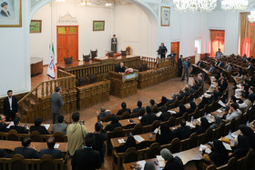 نشست خبری علی لاریجانی رئیس مجلس