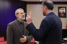 در حاشیه دیدارهای امروز رییس مجلس شورای اسلامی