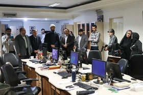 بازدید  حجت الاسلام رستمی از ایسنا