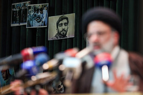 در حاشیه ی سخنرانی حجت الاسلام رئیسی در دانشگاه شهید بهشتی