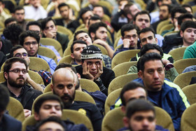 حضور دانشجویان در دانشگاه شهید بهشتی
