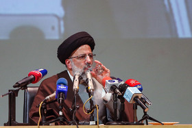 حضور حجت الاسلام رئیسی در دانشگاه شهید بهشتی